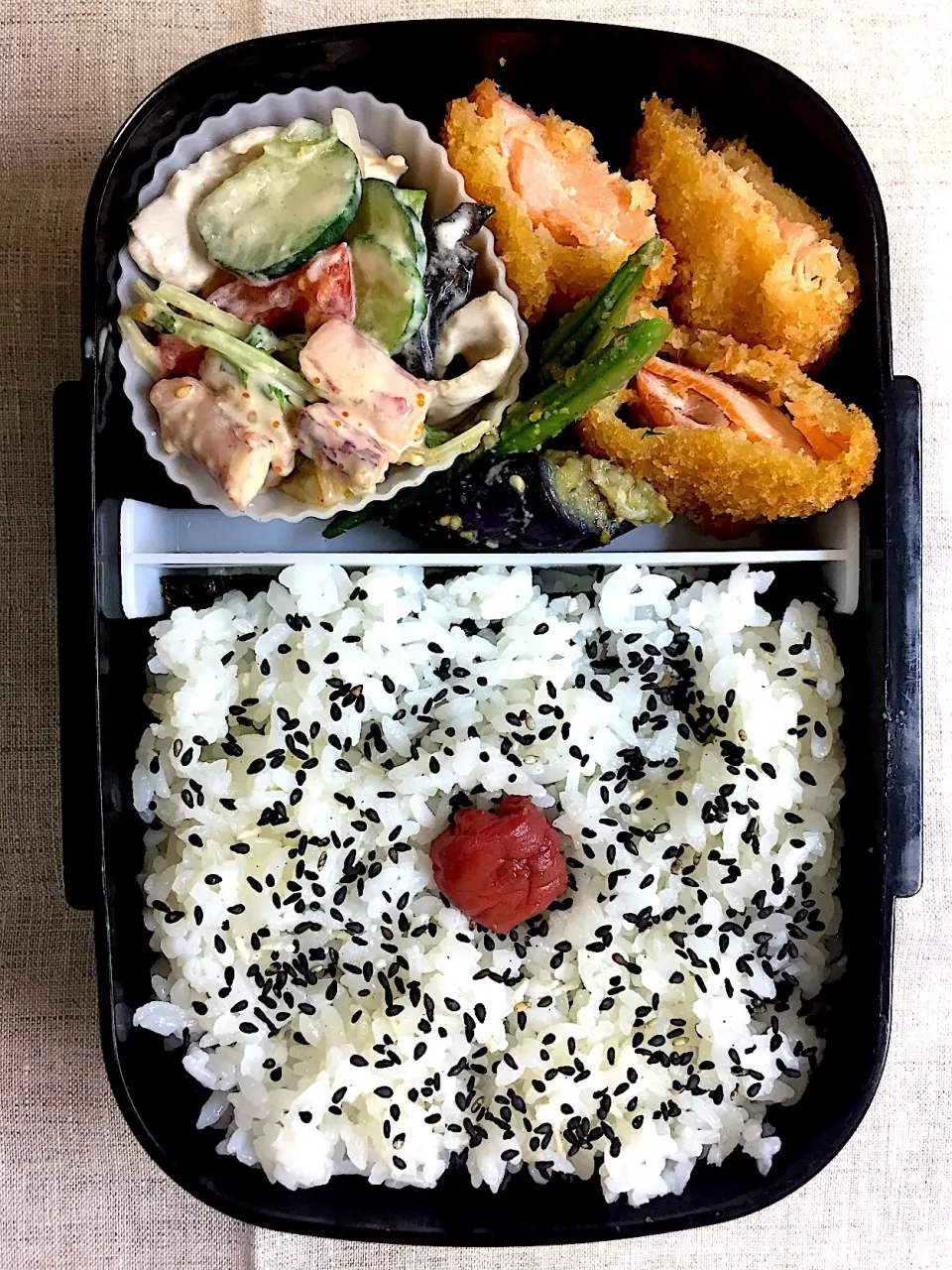 Snapdishの料理写真:お弁当／男子高校生|nayutaさん