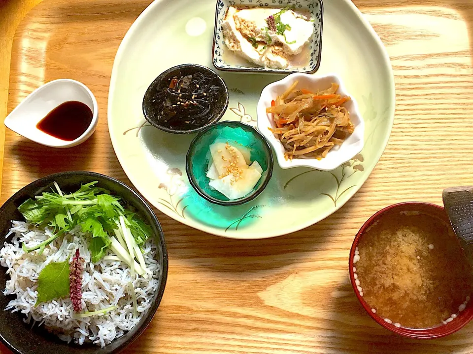 しらす丼ランチ|矢部肇子さん