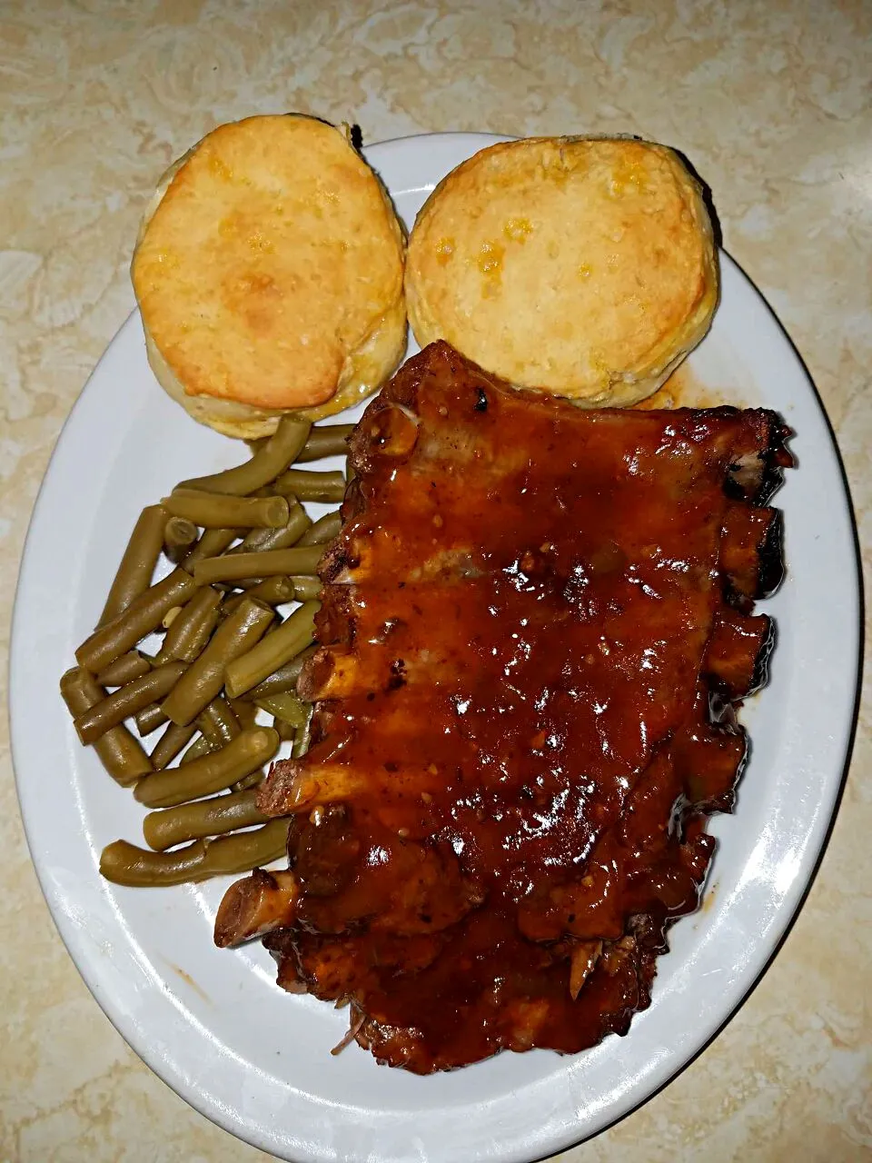 pork ribs and beans lets eat|lynnさん