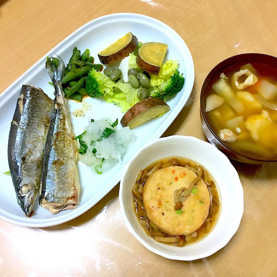 晩御飯🐟さんま！|かわちさん