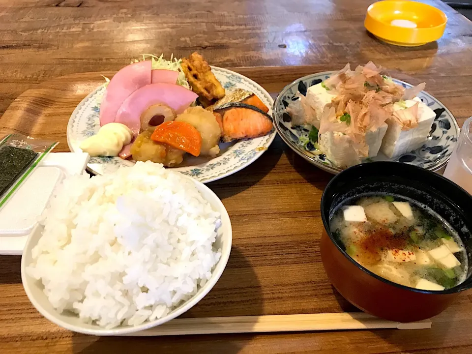 水俣 シティホテルサンライト 朝食バイキング|みちるさん