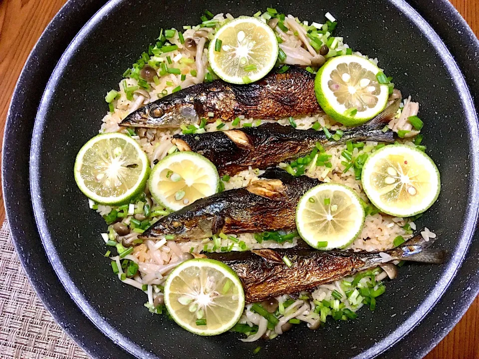 ✨Mackerel saury pike rice...さんま炊き込みご飯✨|🌺Sanntina🌺さん