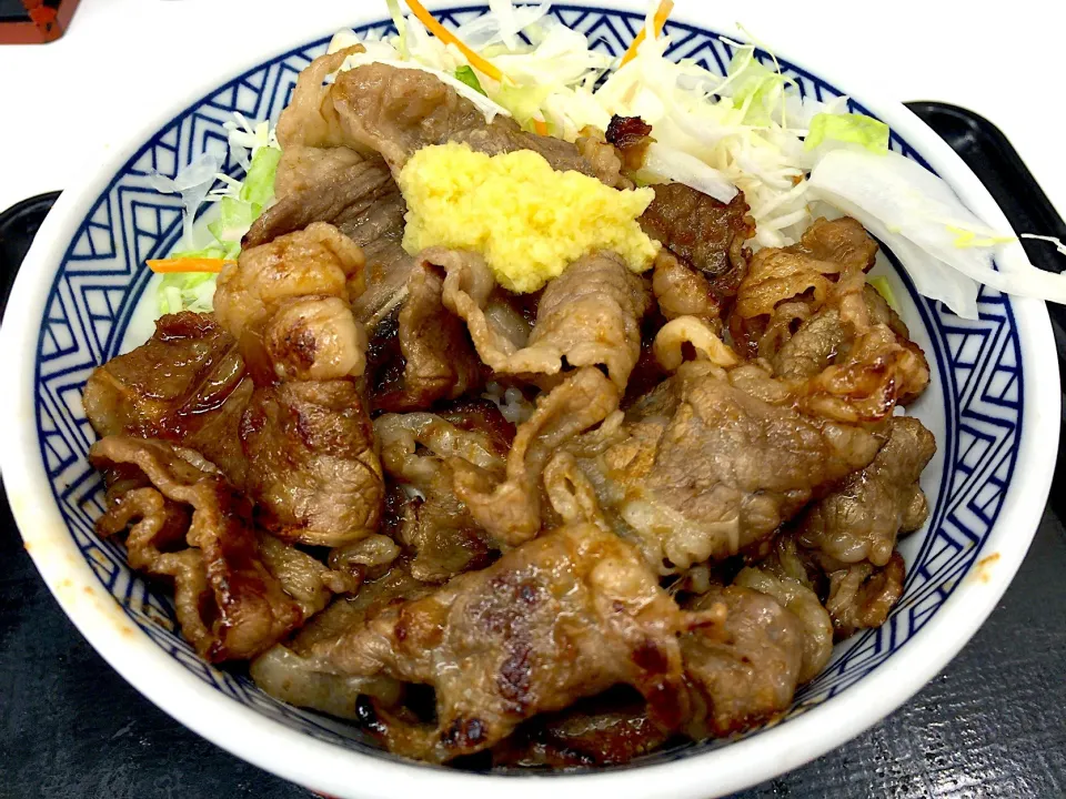 牛カルビ生姜焼き丼|T. Wonderさん