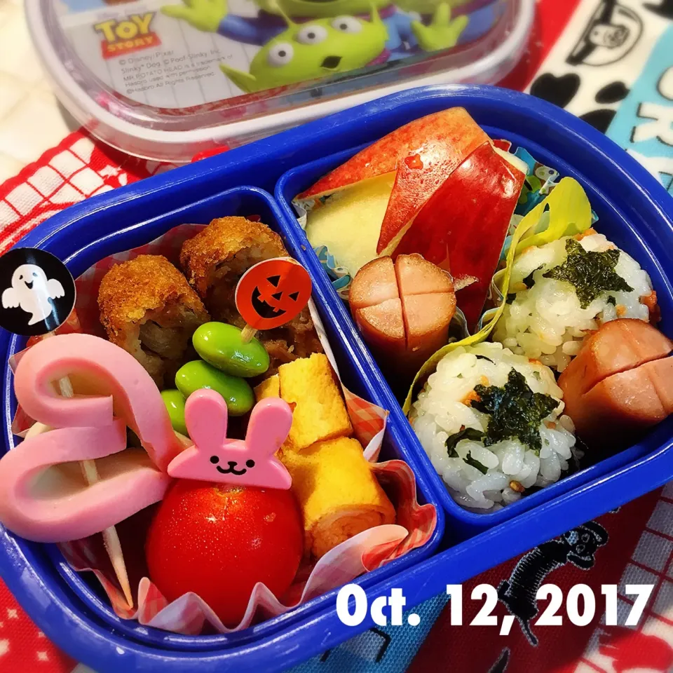 年少さん弁当
#お弁当 #幼稚園|ヒロさん