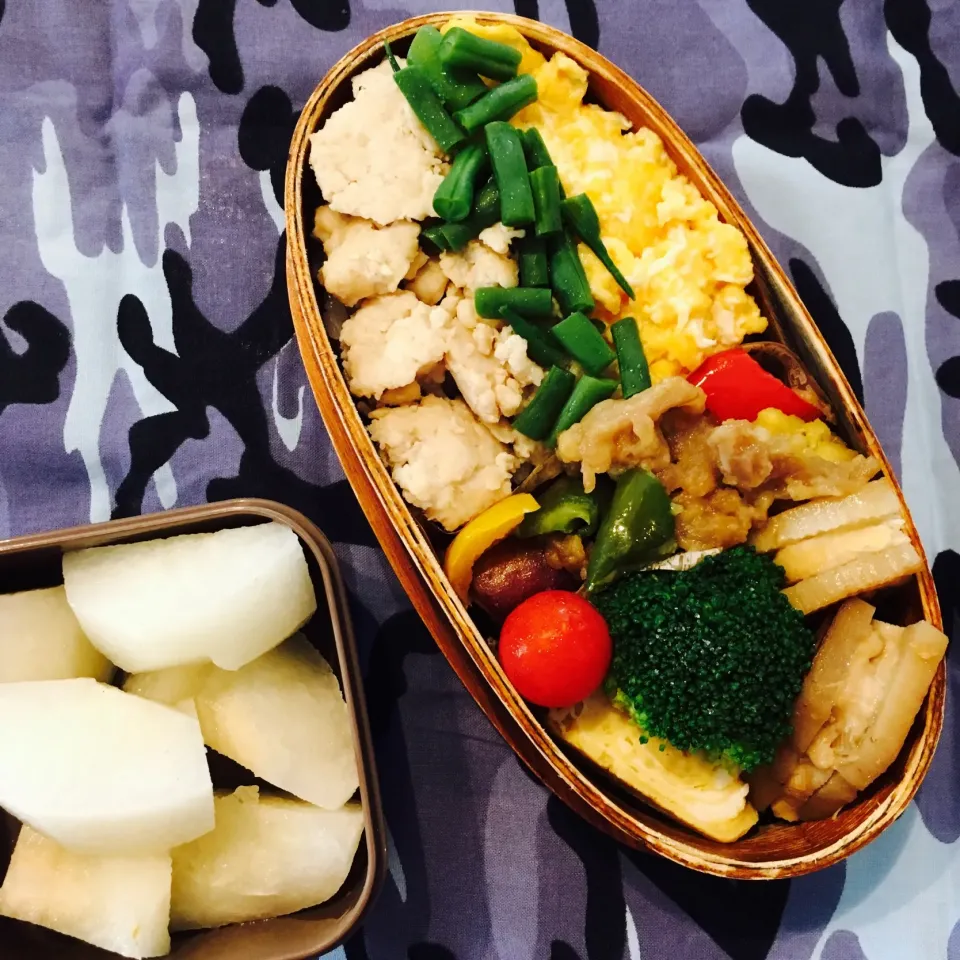 #ユキ弁
#兄貴ズ弁当
#まげわっぱ弁当|tuyet716さん