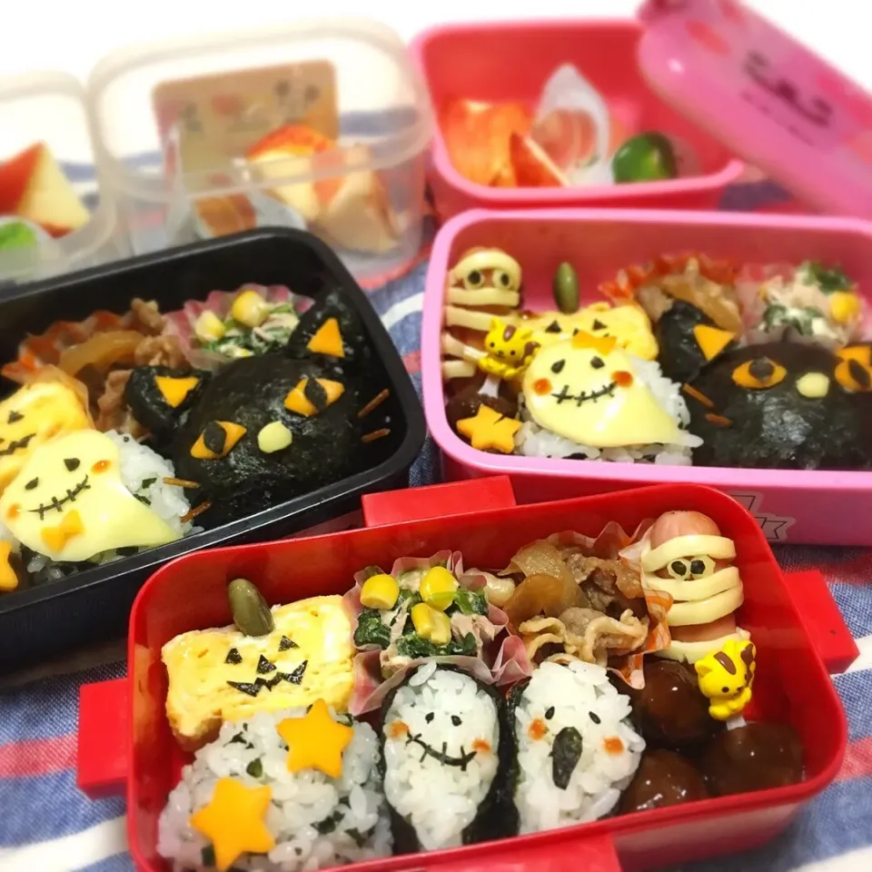 #遠足弁当 #ハロウィン弁当 #ハロウィン #キャラ弁 #デコ弁|rkt__momさん