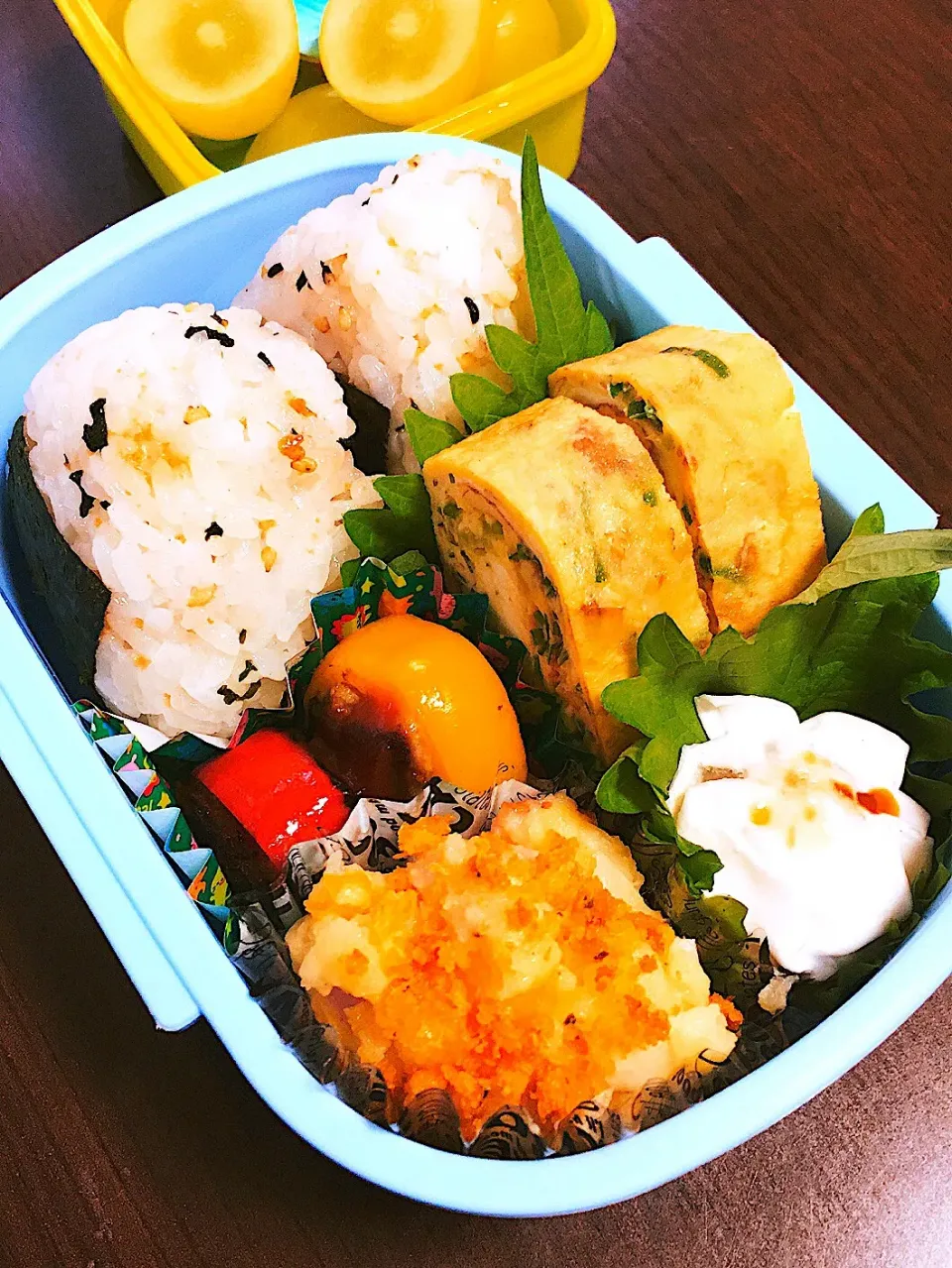 Snapdishの料理写真:2017.10.13 園児弁当❤︎|♡kana♡さん