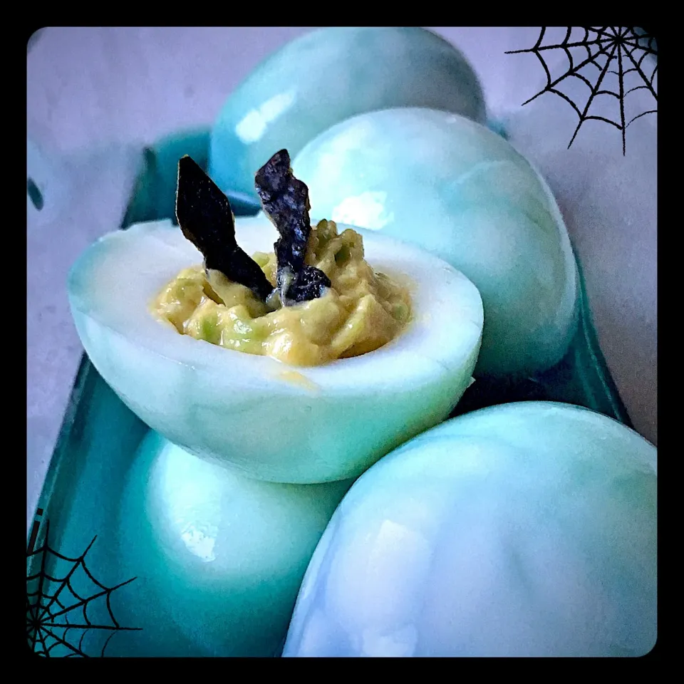 Snapdishの料理写真:デビルドエッグ 😈🥚 ハロウィン👻|izoomさん