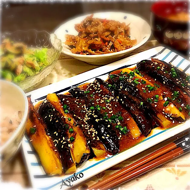 今日はヘルシー和食ご飯(*^^*)|亜矢子さん