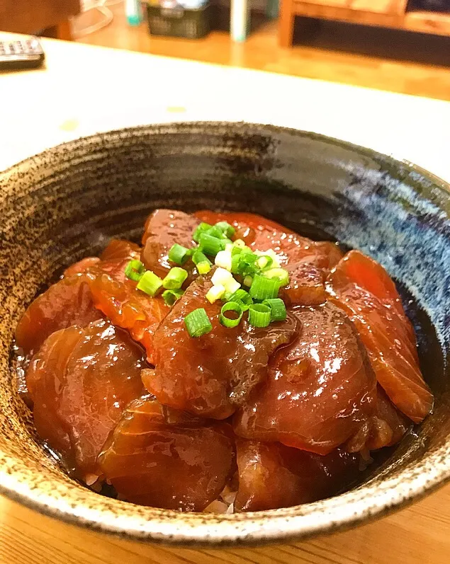 ねっとり美味い一夜ヅケ丼 相方作|ガク魁‼︎男飯さん