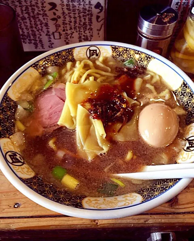 Snapdishの料理写真:すごい煮干しラーメン凪 東京新宿ゴールデン街|ガク魁‼︎男飯さん