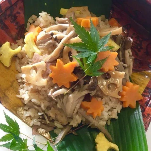 a-pinあーぴんさんの秋の彩り炊き込みご飯 #レシピブログ #RecipeBlog|レシピブログさん