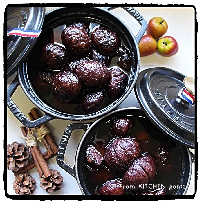 人生初の🌰栗作業と、渋皮煮🌰|gonta*さん