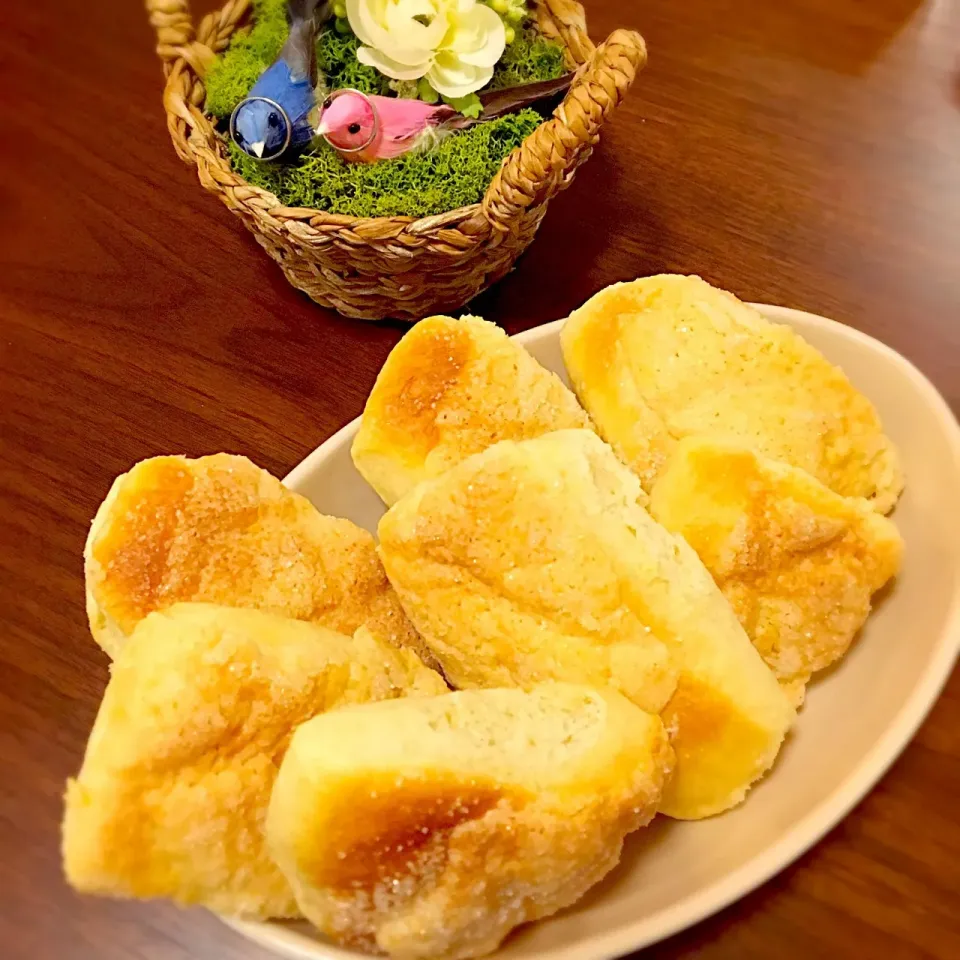 Snapdishの料理写真:スクエアメロンパン🍈|じゅんこさん