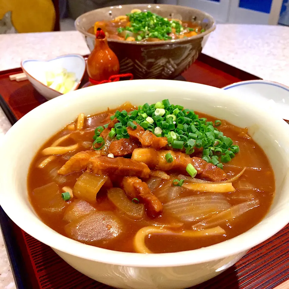 寒い😵時は豚ばらカレーうどん|Mayumiさん