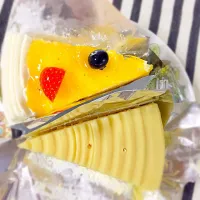 Snapdishの料理写真:ハーブスのマロンケーキ美味しかった！|メリメロさん