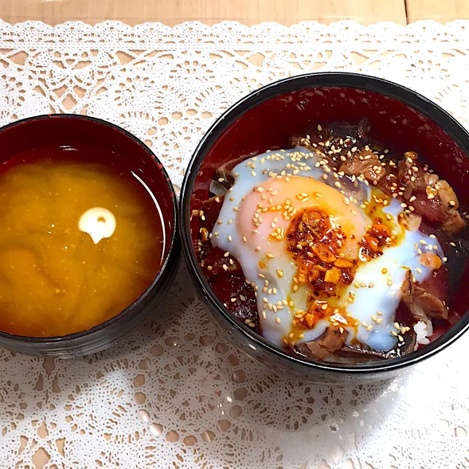 カツオのたたきスタミナ丼|すずちゅんさん