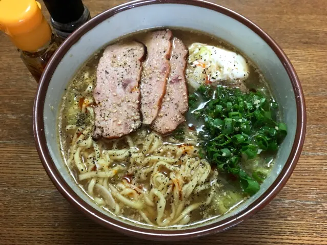 マルちゃん正麺🍜、味噌味❗️(*ﾟ▽ﾟ*)✨|サソリさん