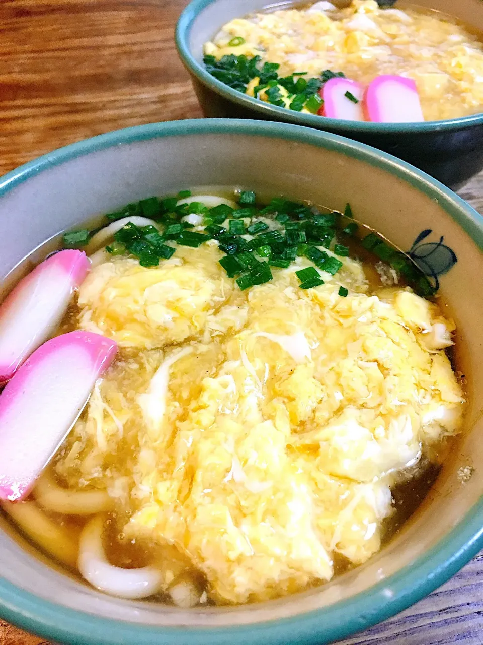 休日のお昼
・かきたま饂飩|akiさん