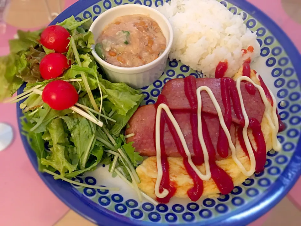 Snapdishの料理写真:ポークタマゴ🍳|Mariettyさん