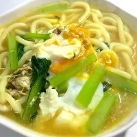 小松菜カレーうどん⭐︎|衛宮士郎さん