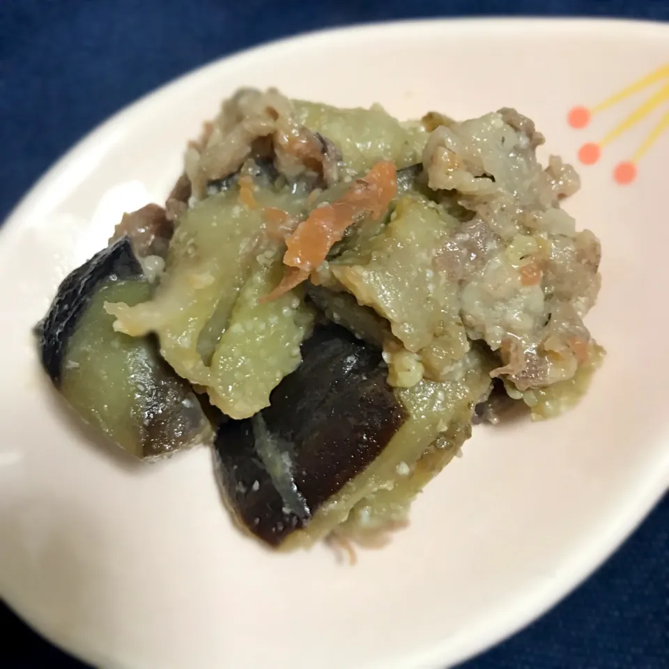 Snapdishの料理写真:豚肉となすの梅味噌煮|ちーさん