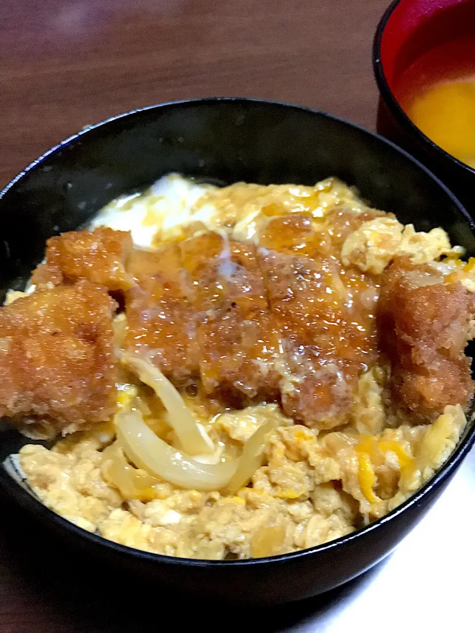 Snapdishの料理写真:今夜は カツ丼*\(^o^)/*|sakiさん