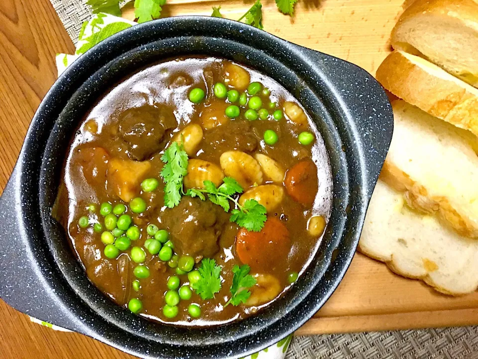 ✨BEEF STEW with GNOCCHI...ニョッキ入りビーフシチュー✨|🌺Sanntina🌺さん