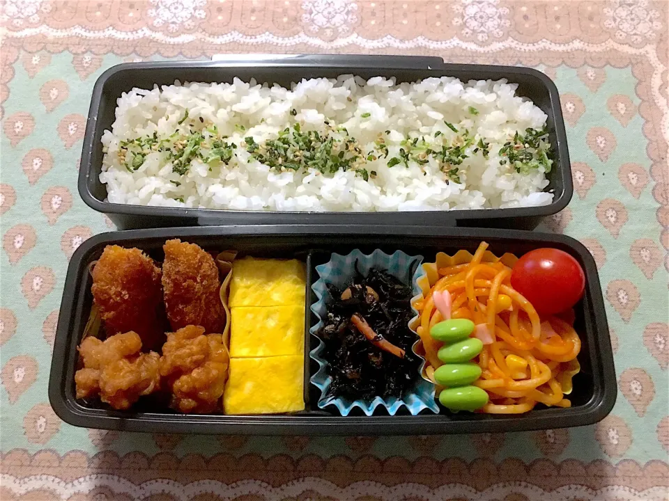 中1男子 弁当🍱|チビミミさん