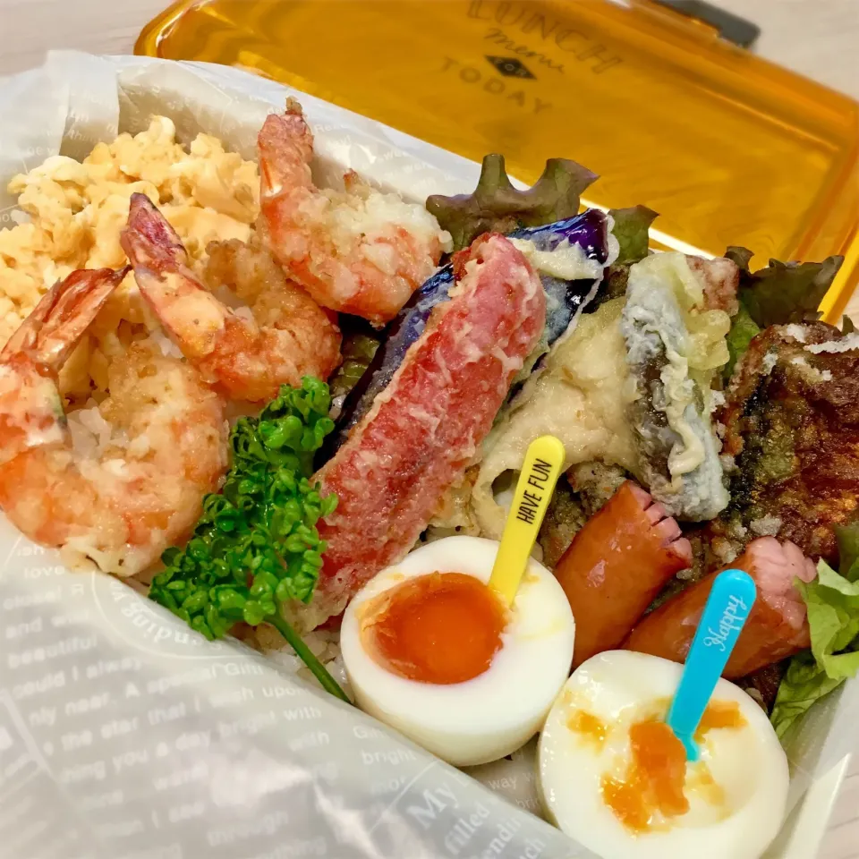 Snapdishの料理写真:女の子弁当♪|志野さん