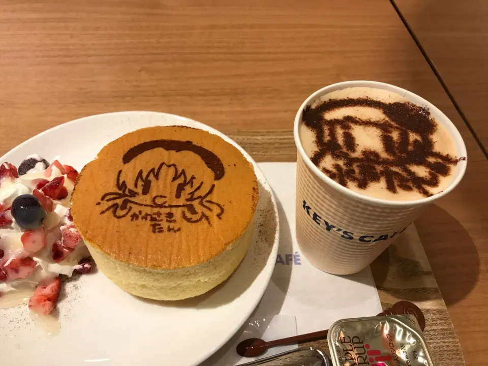 川崎たんケーキと水戸たんカフェラテ|手品先輩さん