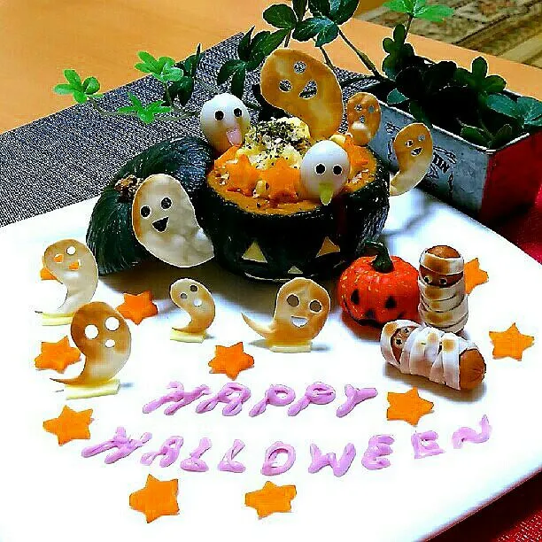 #ハロウィン #わいわいハロウィンパーティー料理 #ハロウィンデコ|Kinococo8888さん