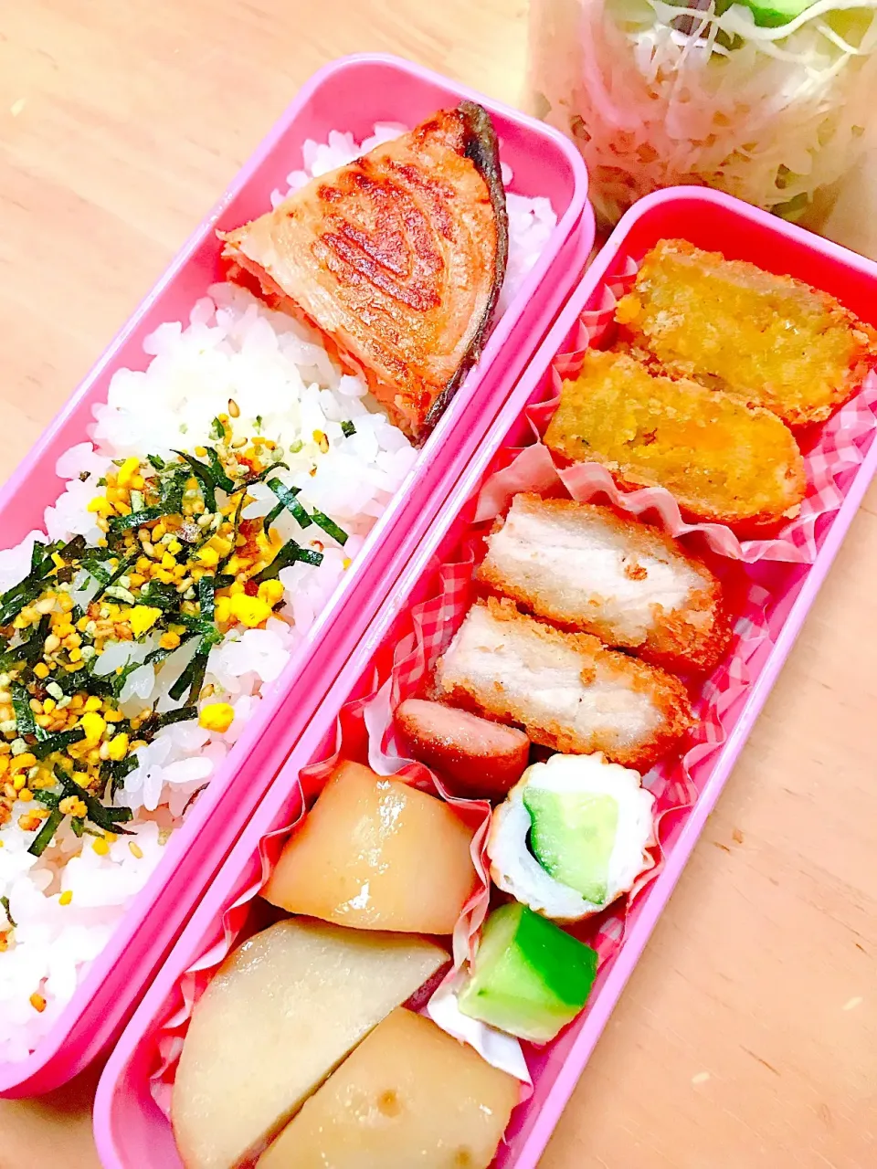 JKの鮭と里芋煮弁当|mamacatさん