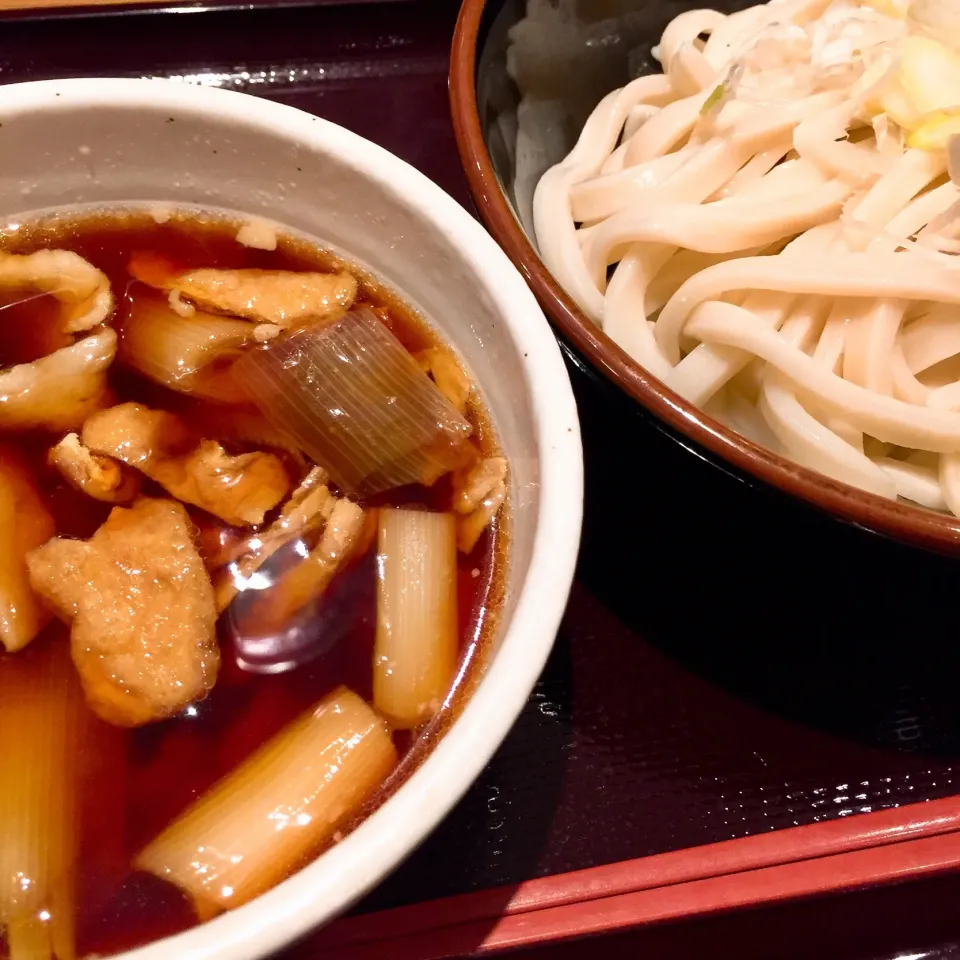 Snapdishの料理写真:豚汁熱つけうどん|cima4100さん