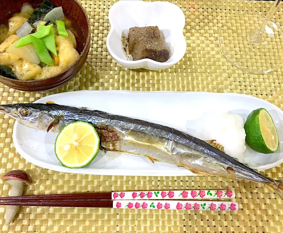 お昼ご飯が木曽路のしゃぶしゃぶだったので、お魚にした夕飯😉|Seikoさん