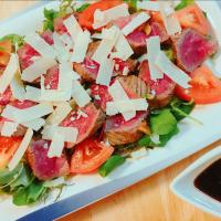 パルミジャーノを頂いたので、牛肉のタリアータを作りました💕💕💕
