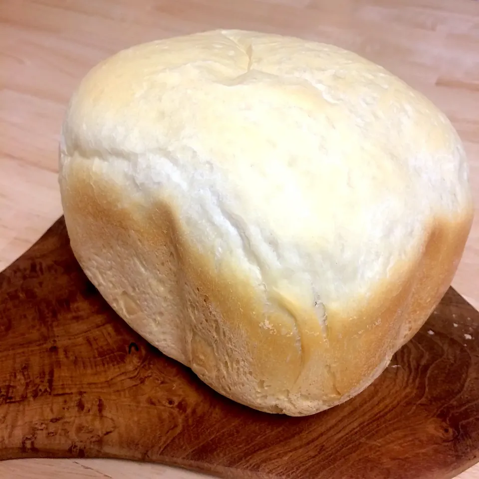 今日はシチューだから、急遽フランスパン仕様の生地で食パンを焼くの巻🍞|ショコラさん