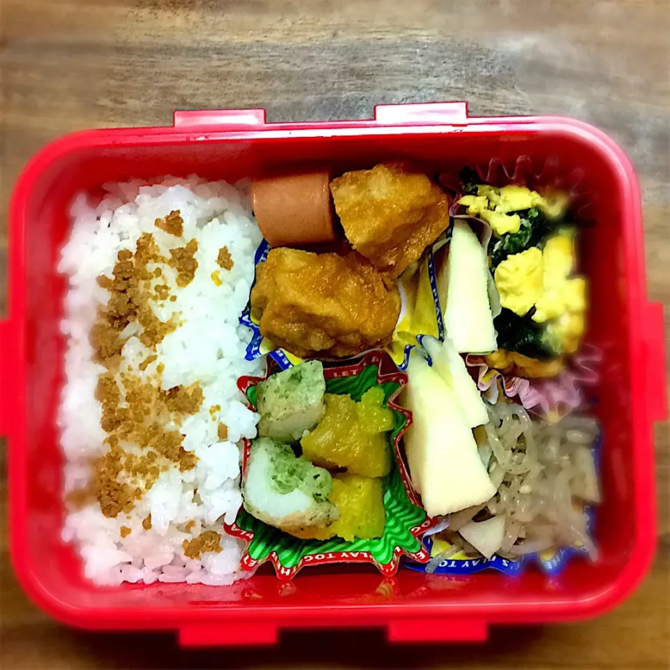 3歳娘。保育園のお弁当🍙|rainbow&forkさん