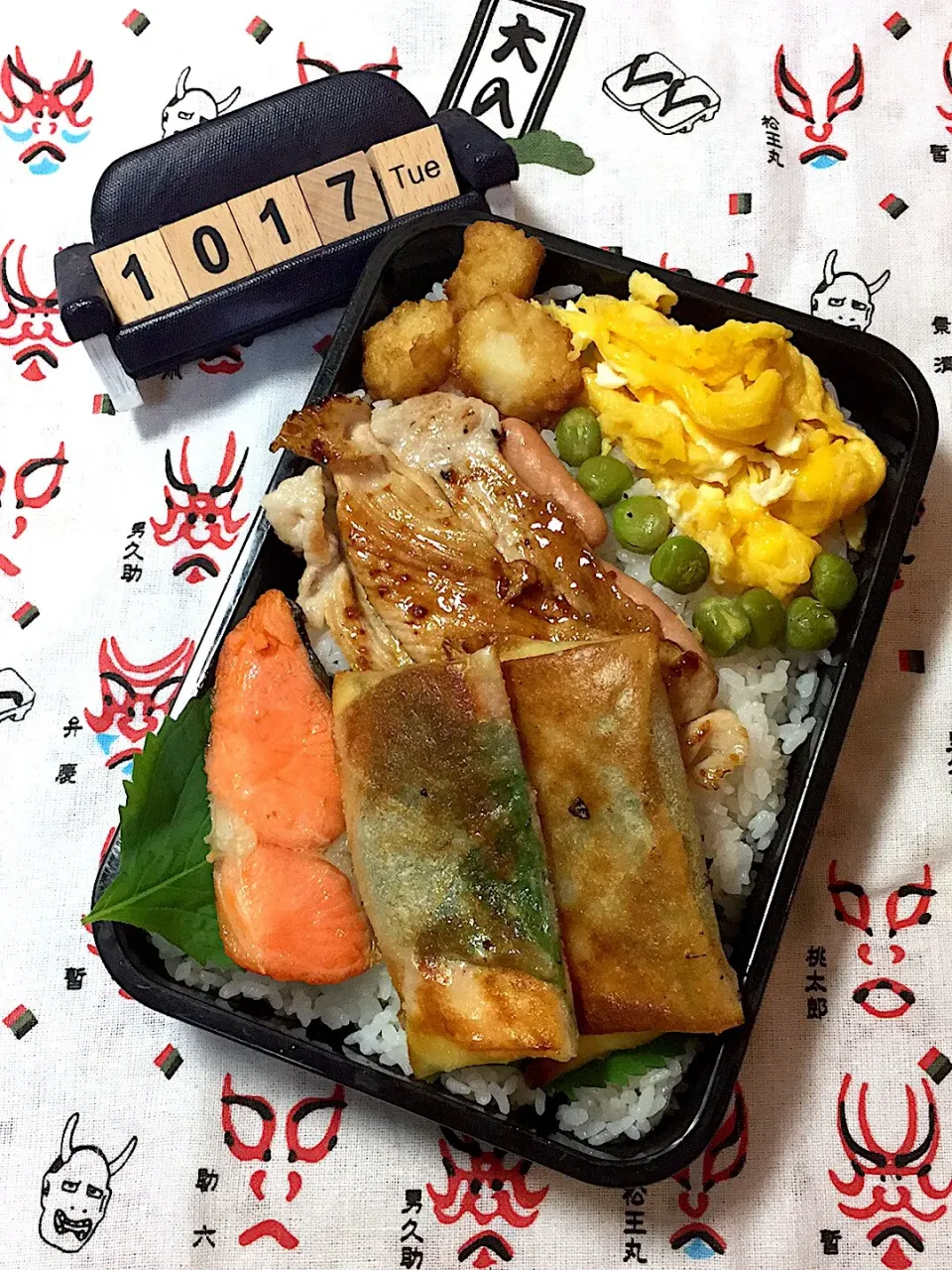 10月17日の高3男子のお弁当♪|ごっちさん