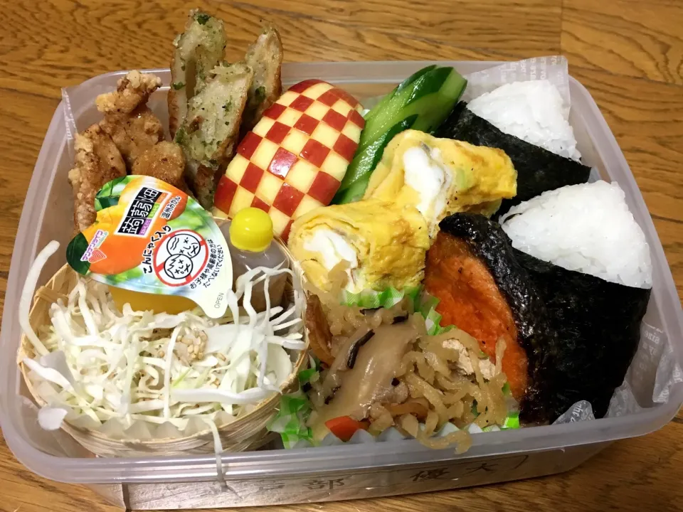 Snapdishの料理写真:おにぎり弁当 #OnigiriAction|masasho's momさん