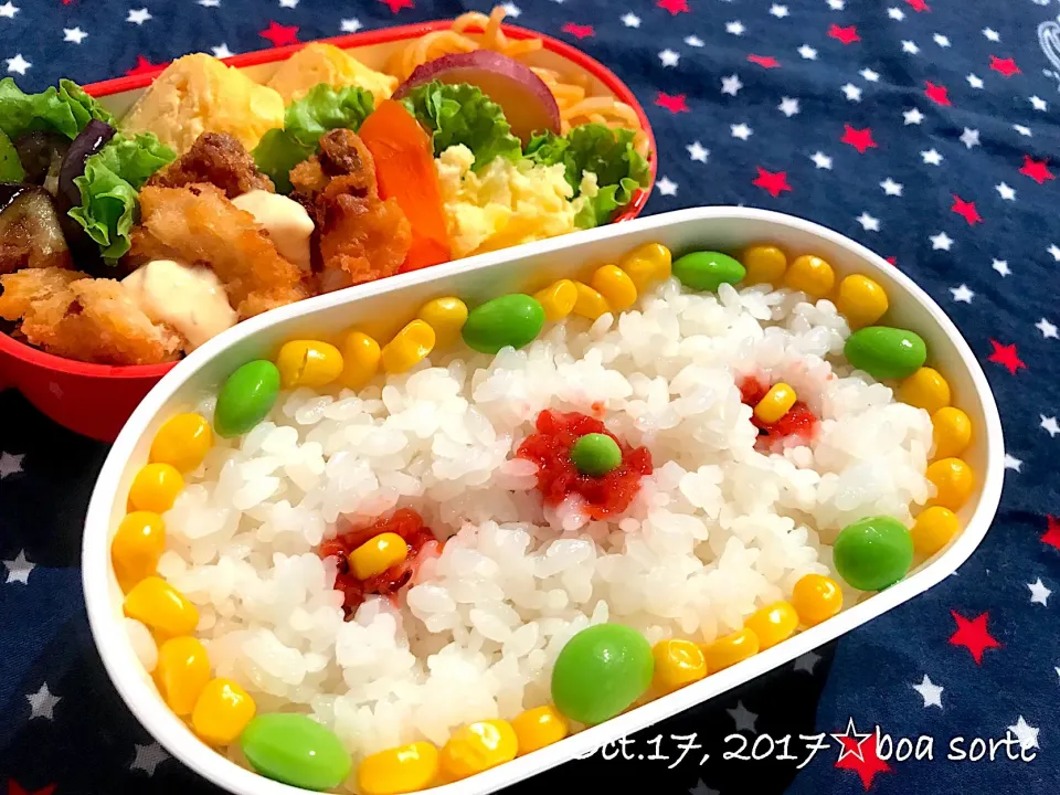 夫弁当☆娘→ご飯担当🍚かわいいやんww🌼|kaoriさん