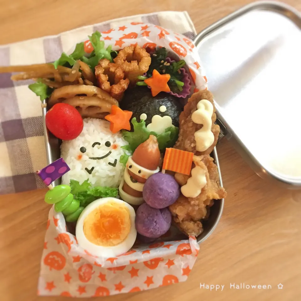 ハロウィン弁当☆オバケ|yokkoiroさん