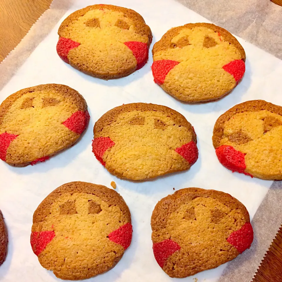 姪っ子の金太郎飴風クッキー🍪
酷すぎる！！見てたら愛嬌でてくる？！笑|hananoさん