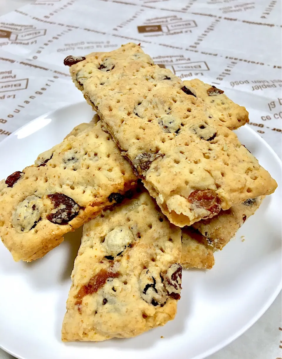 Apple-Cinnamon-Raisin Oat Bars|gonbenさん