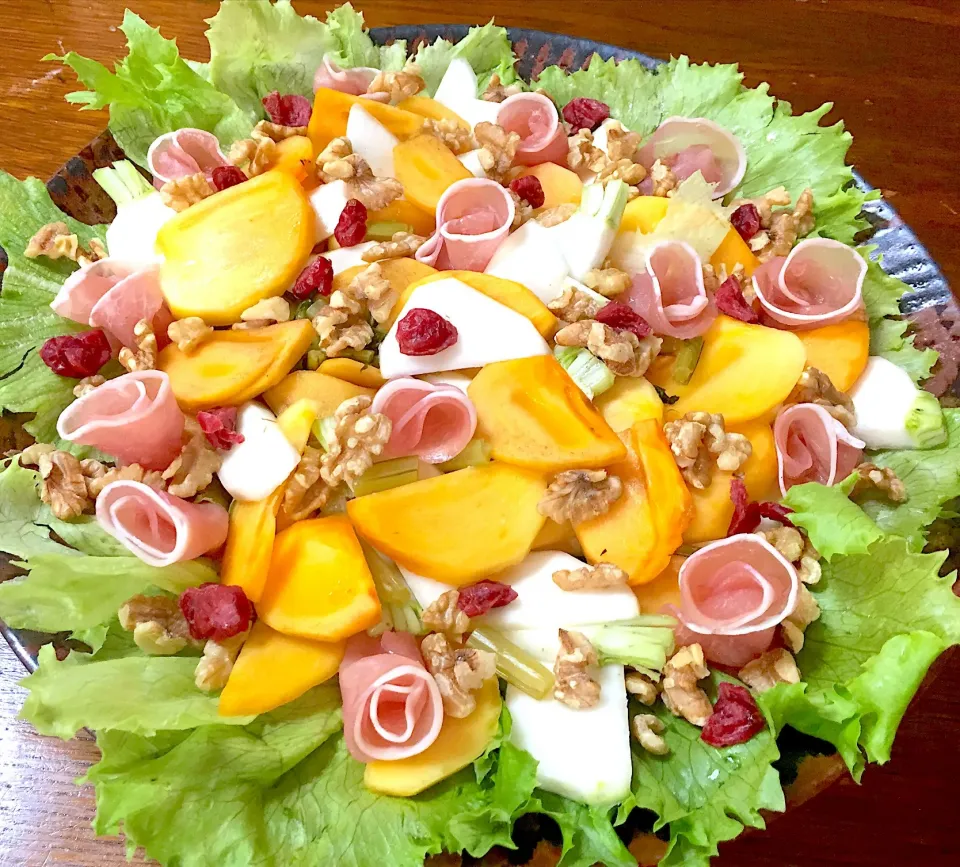 柿とカブのサラダ🥗

手作りフレンチドレッシング|えみさん