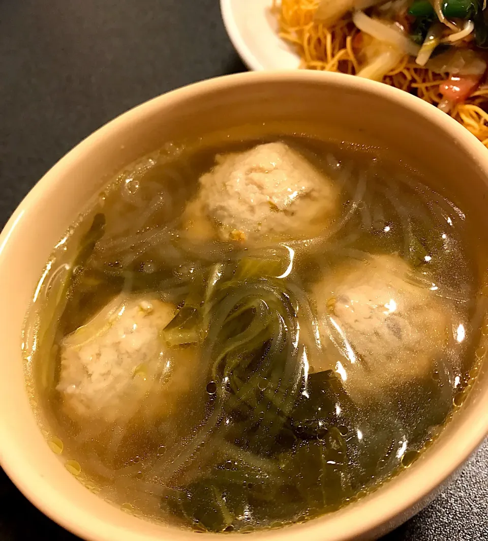 Snapdishの料理写真:#鶏肉団子スープ 
#あったかメニュー|❇︎mai☻さん