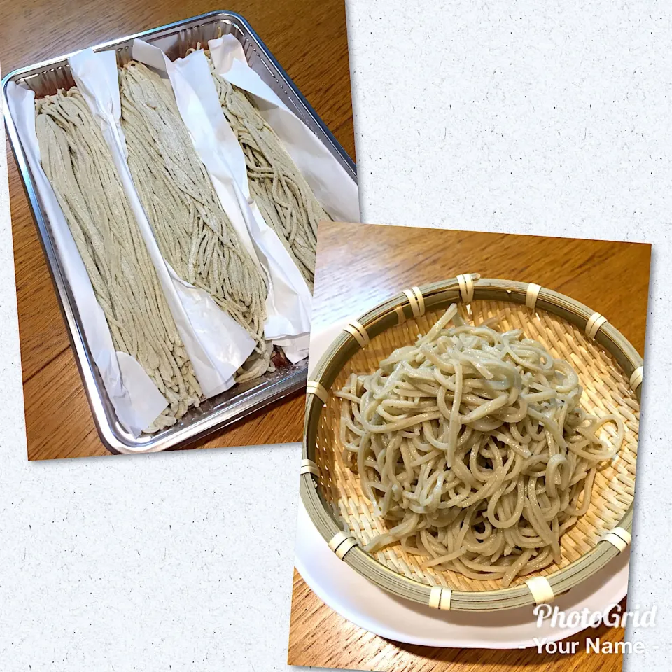 旦那さんが打った  手打ち蕎麦|まつださんさん