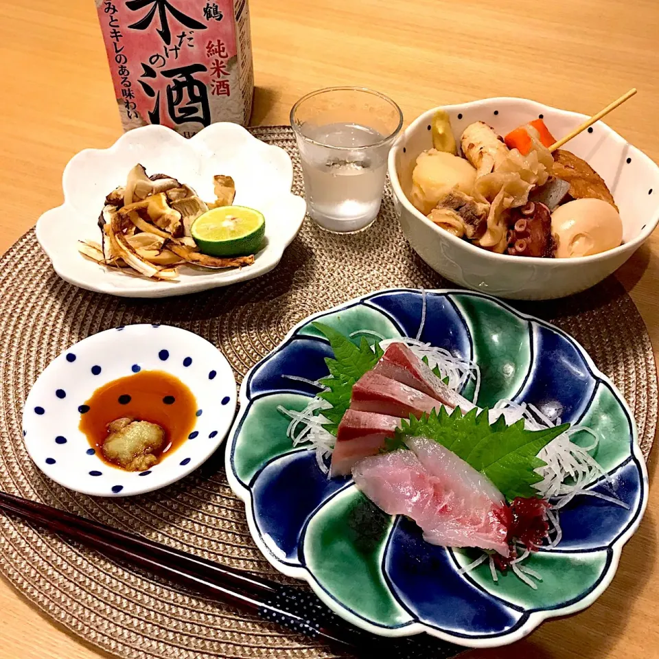 冷酒に合う夜ご飯|奥泉いづみさん