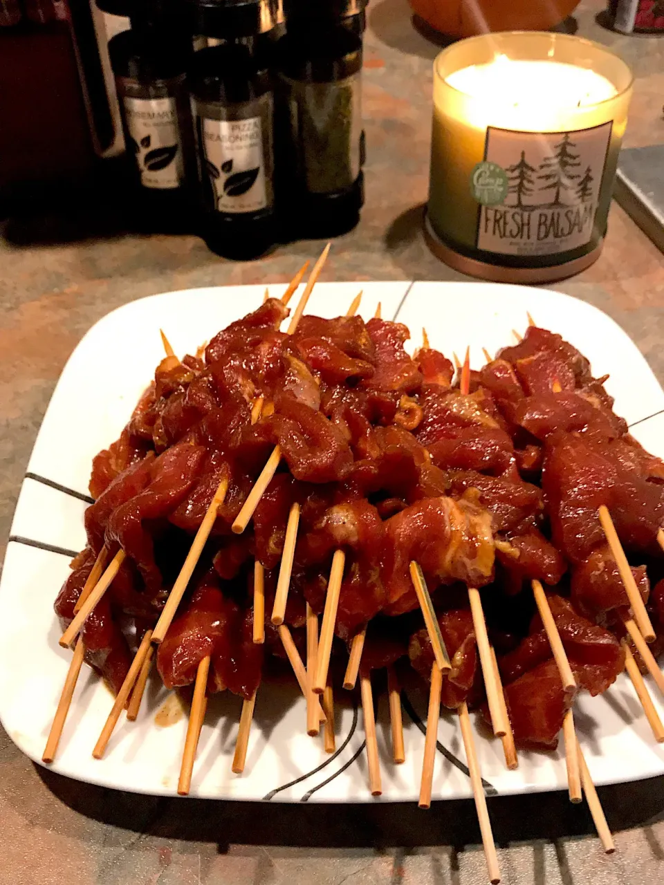 Filipino pork barbecue skewers|Marnelli Dela Cruz Hollandさん