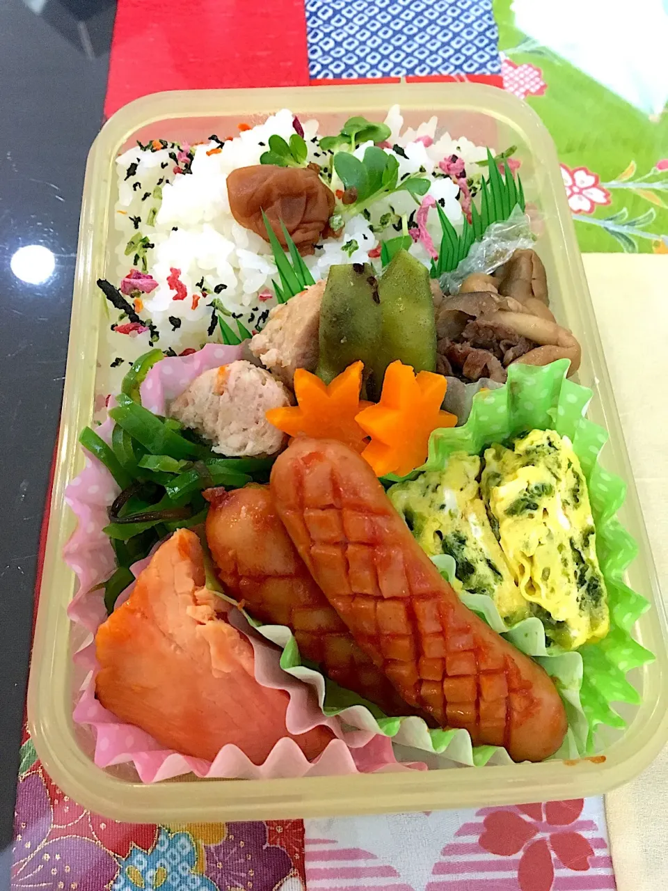 Snapdishの料理写真:10月18日  プクパパお弁当#お弁当|プクママさん